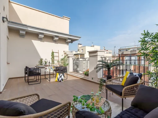 Home Staging ático Barrio Salamanca